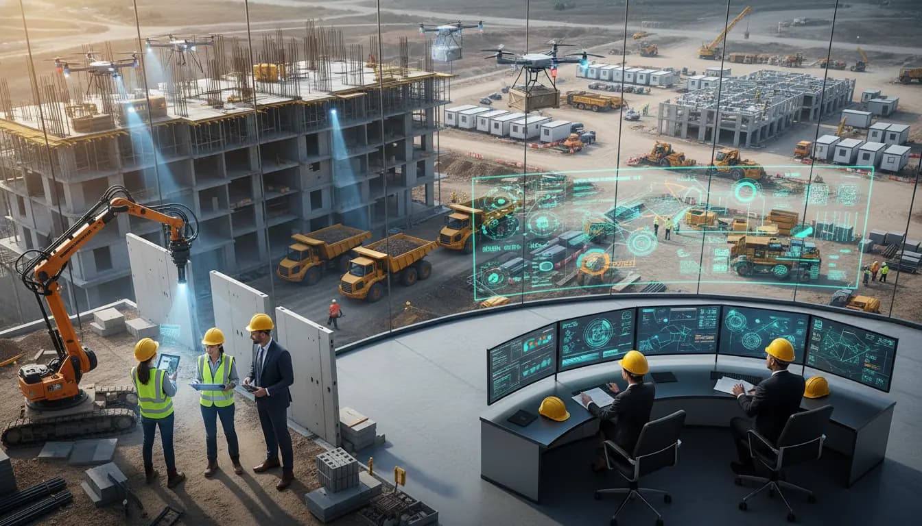 AI Driven Lightout Construction Sites