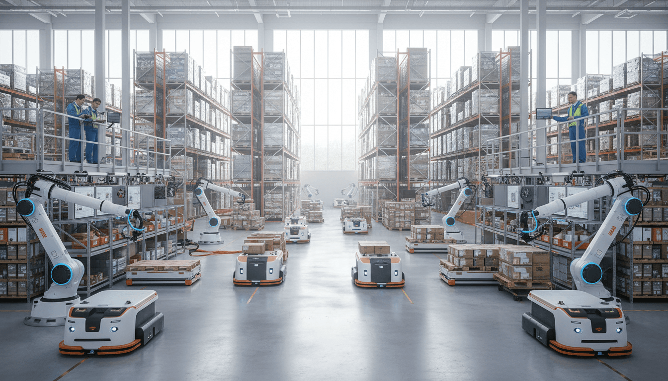 AI Driven Lightout Warehouses