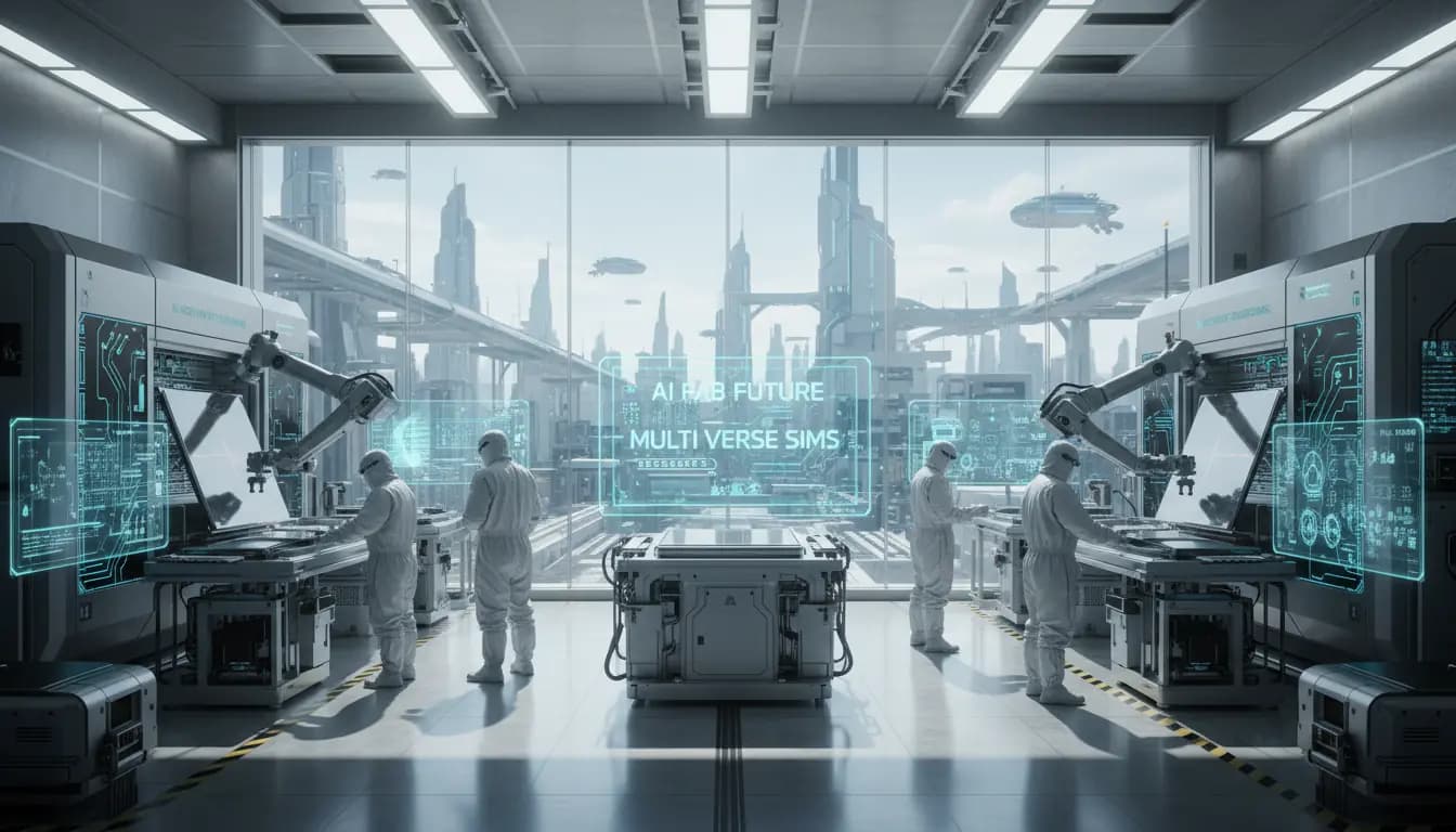 AI Fab Future Multi Verse Sims