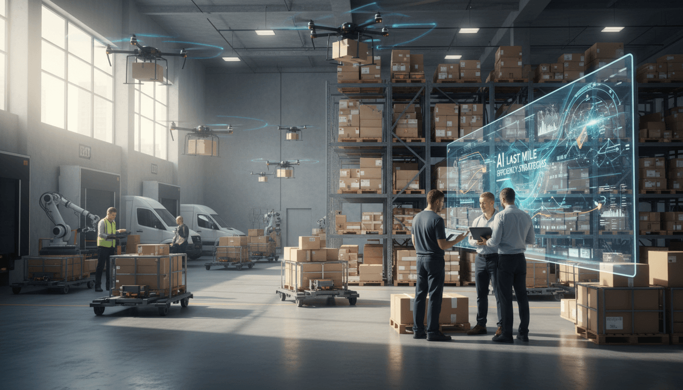 AI Last Mile Efficiency Strategies