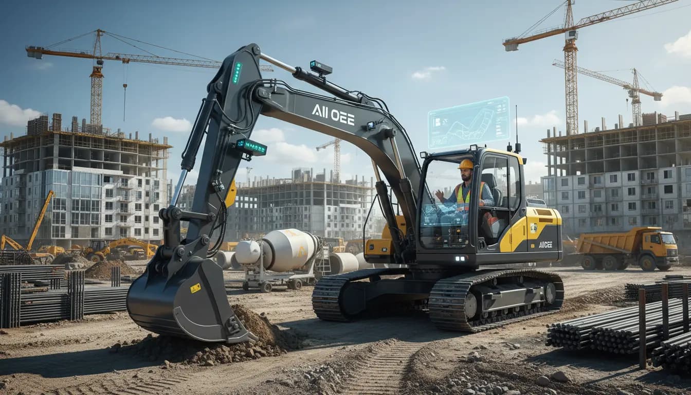 AI OEE Construction Equipment