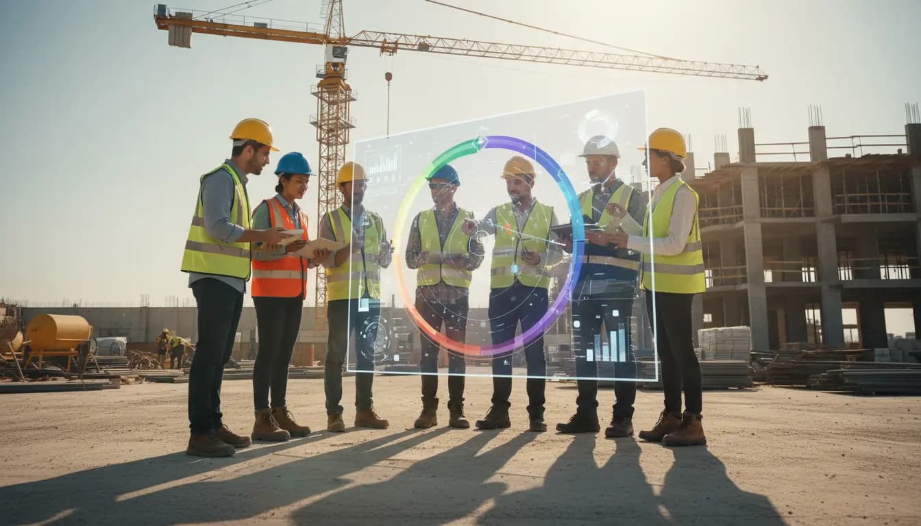 Construction AI Maturity Wheel