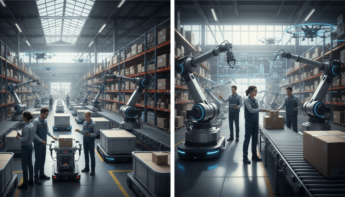 Disruptions AI Logistics Workforce