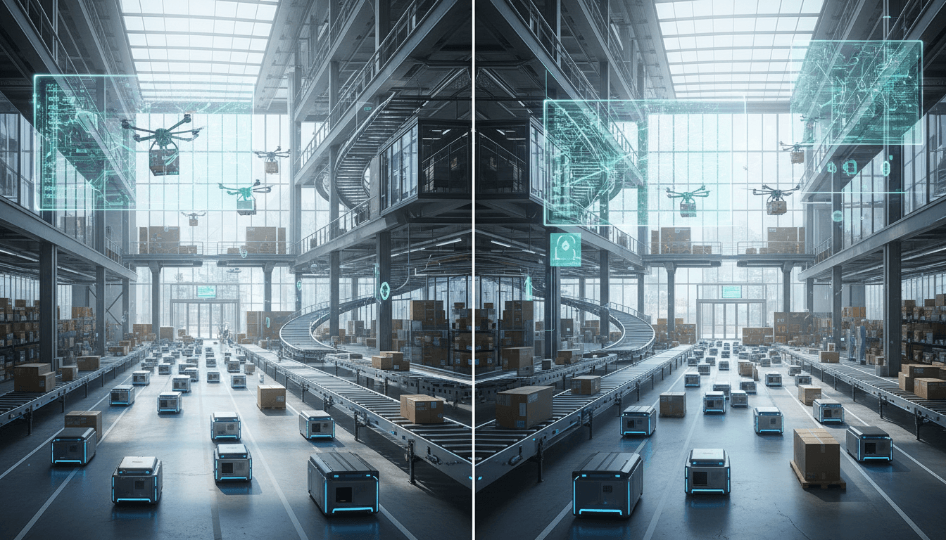 Disruptive Innovation AI Cloud Logistics
