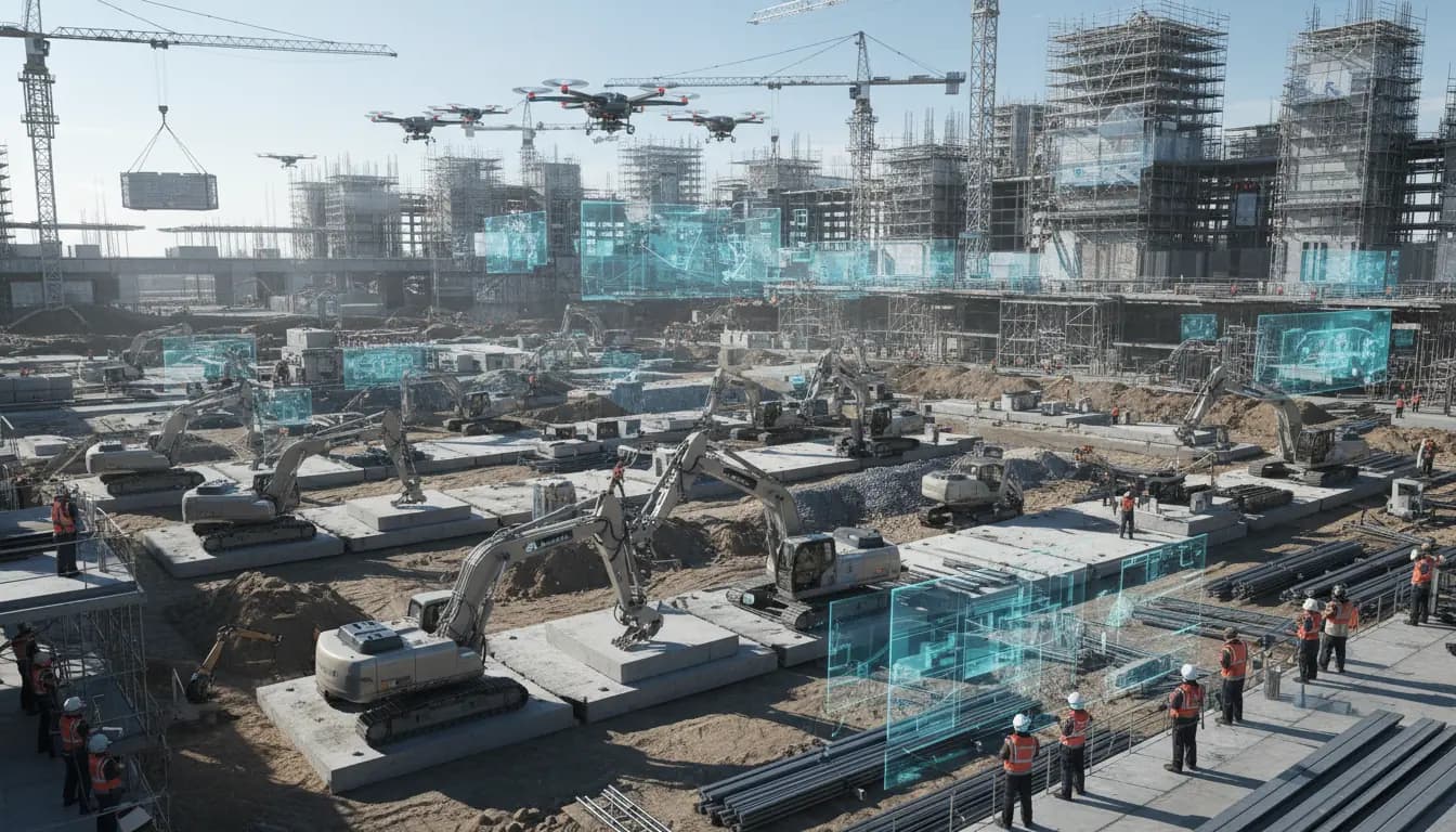 Future AI Autonomous Build Sites