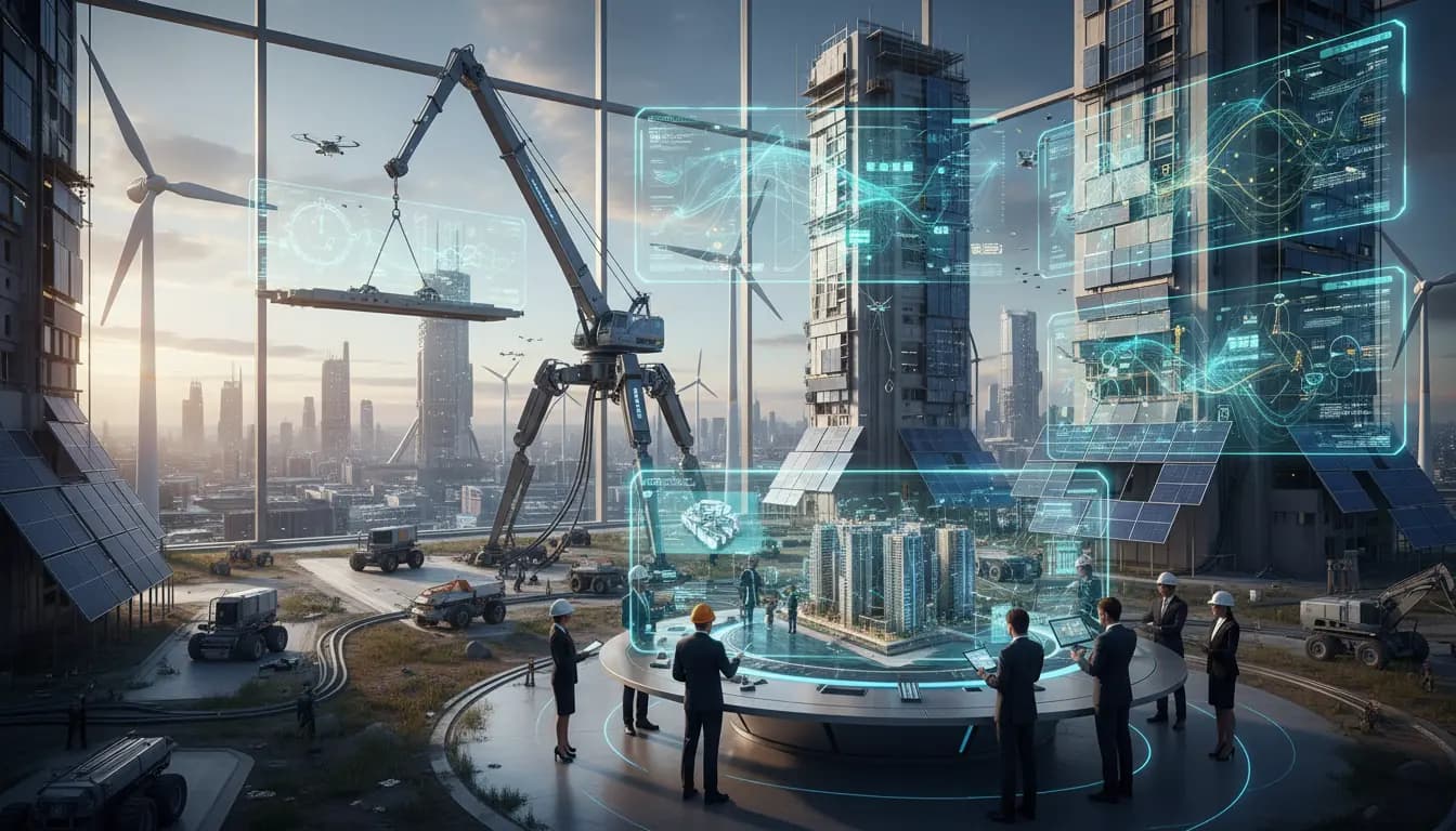 Future AI Construction Energy Autonomy