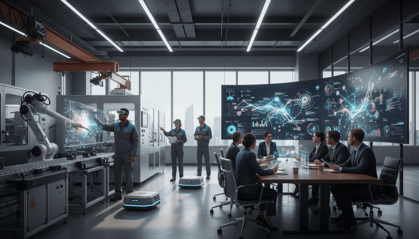 Leadership AI Disruption Manufacturing
