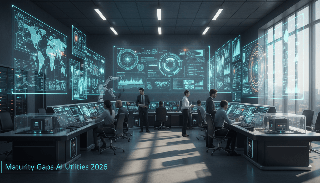 Maturity Gaps AI Utilities 2026