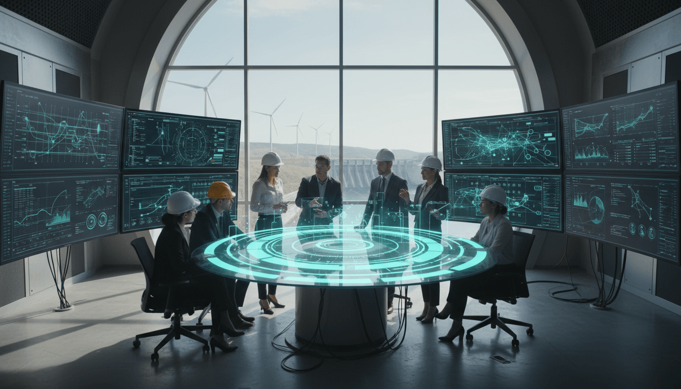 Utilities AI Maturity Wheel