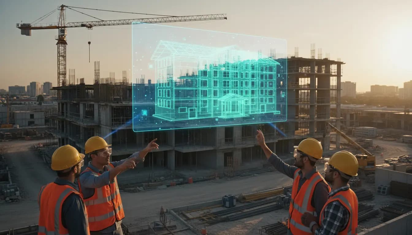 Visionary AI Holographic Site Twins