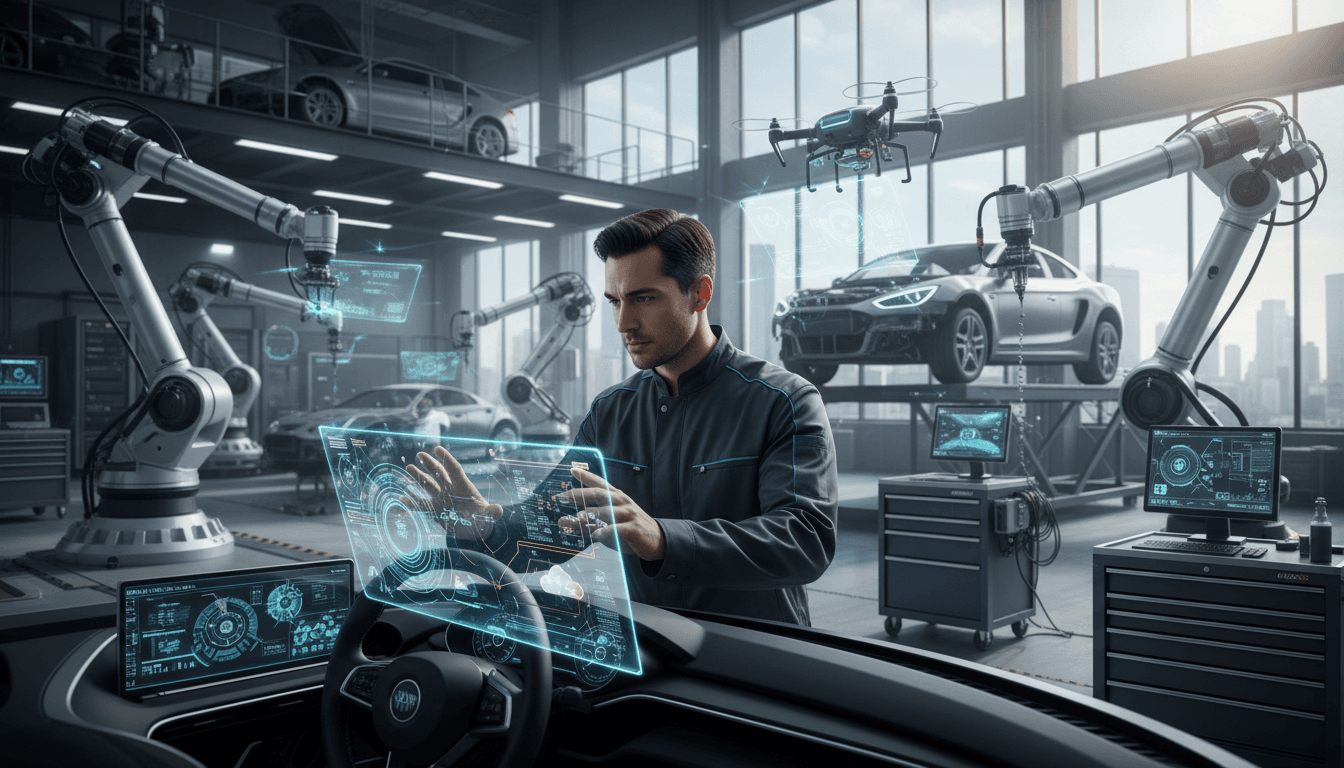 Hybrid AI Cloud Edge in Automotive