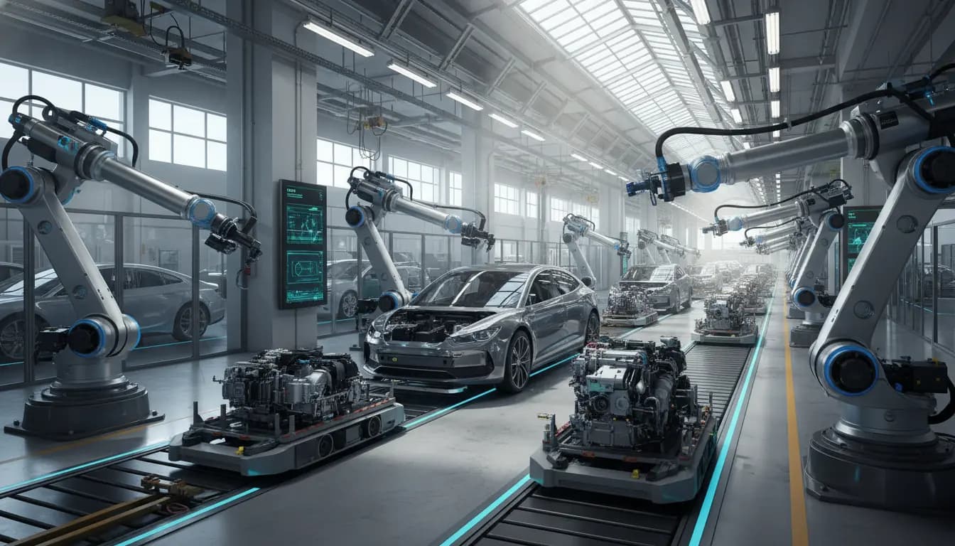 Hyperautomation In Automotive Manufacturing